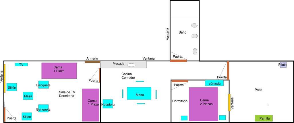 Apartament Apart 1452 Fray Bentos Zewnętrze zdjęcie